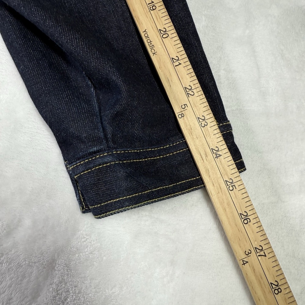 Trust Sports Collection Jean Jacket 2XL Trucker Baggy Y2K‎ Streetwear Fireman - Picture 13 of 14